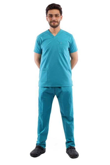 Premium scrub set dark teal