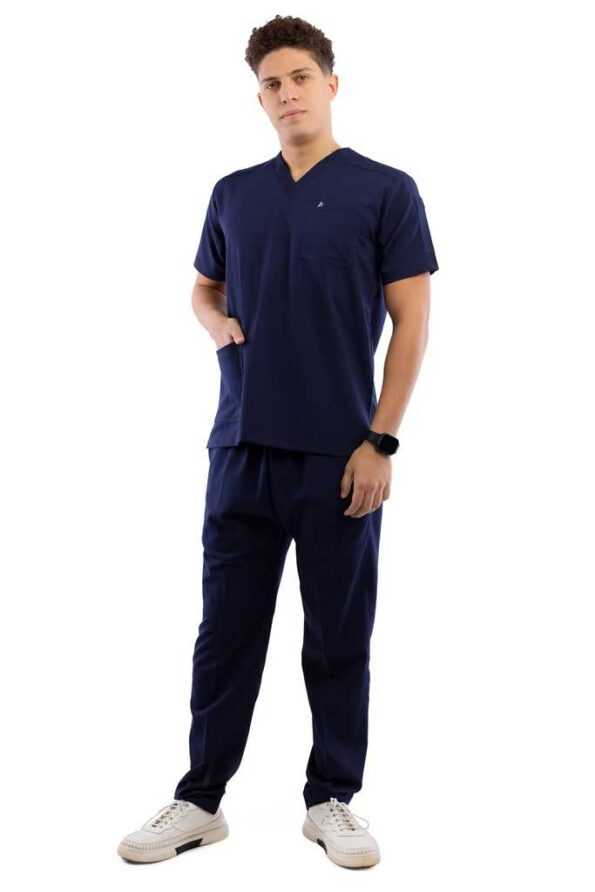 Premium scrub set dark blue