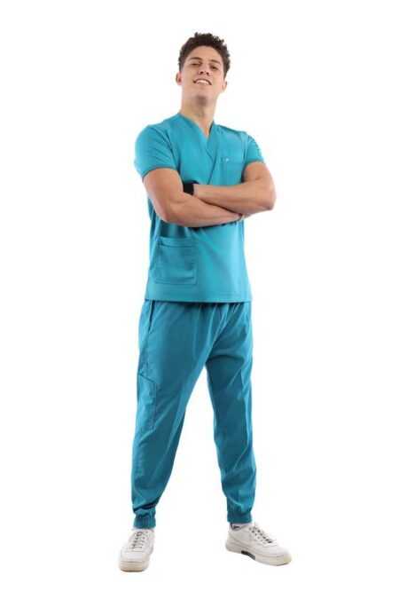 Premium scrub dark teal