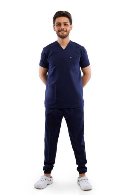 Premium scrub dark blue