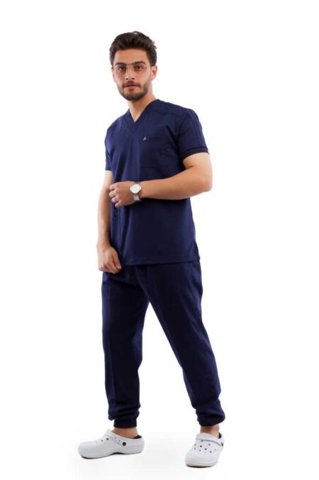 Premium scrub dark blue