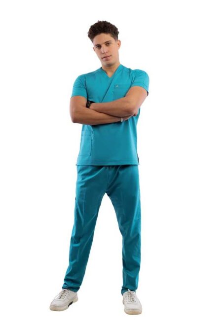 Premium scrub set dark teal