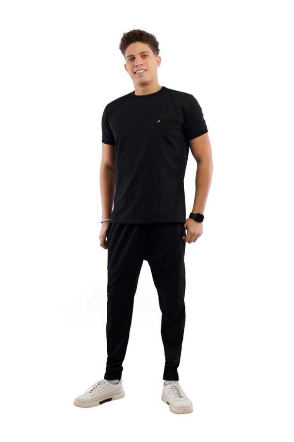 sportive scrub black